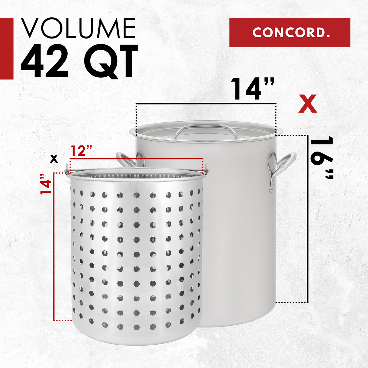 Stainless Steel Stock Pot w/ Basket
