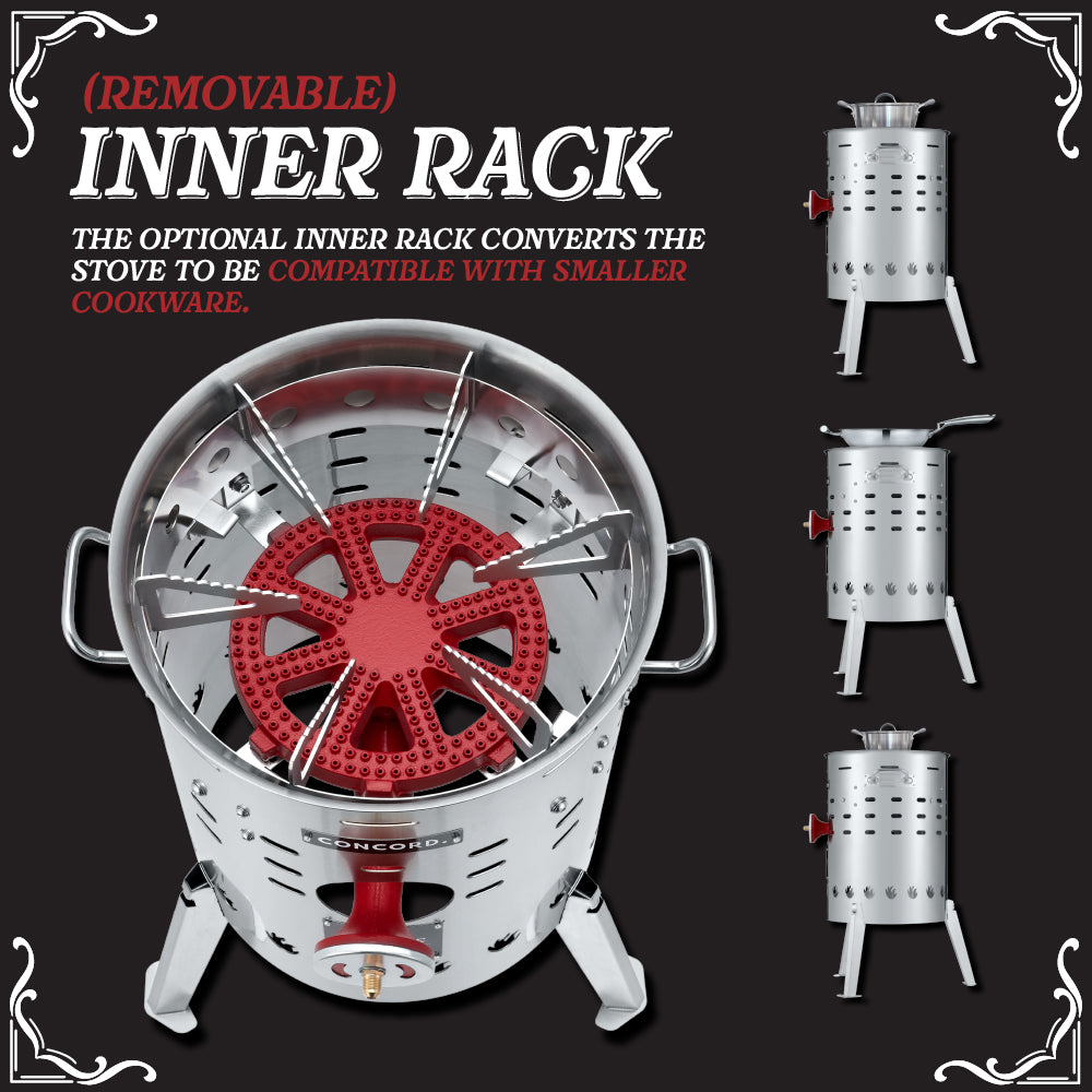 El Grande Stove + 21.25" Convexed Comal Bundle