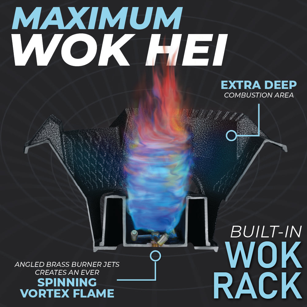 Commercial Stainless Steel Wok Vortex Burner