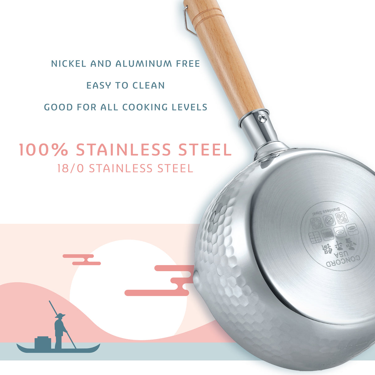Yukihira 2 QT Saucepan
