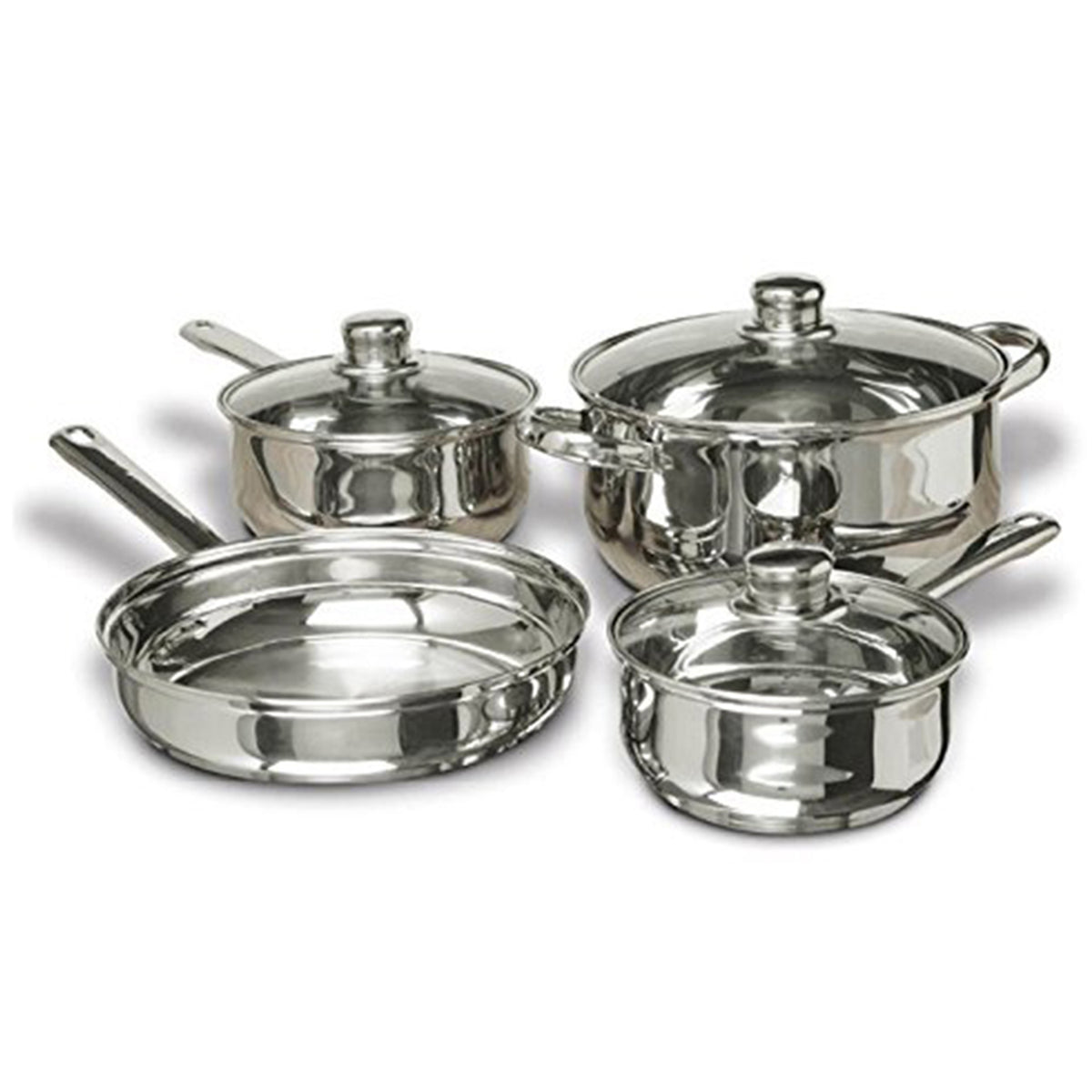 7 PCS Stainless Steel Cookware Set – Concord Cookware Inc