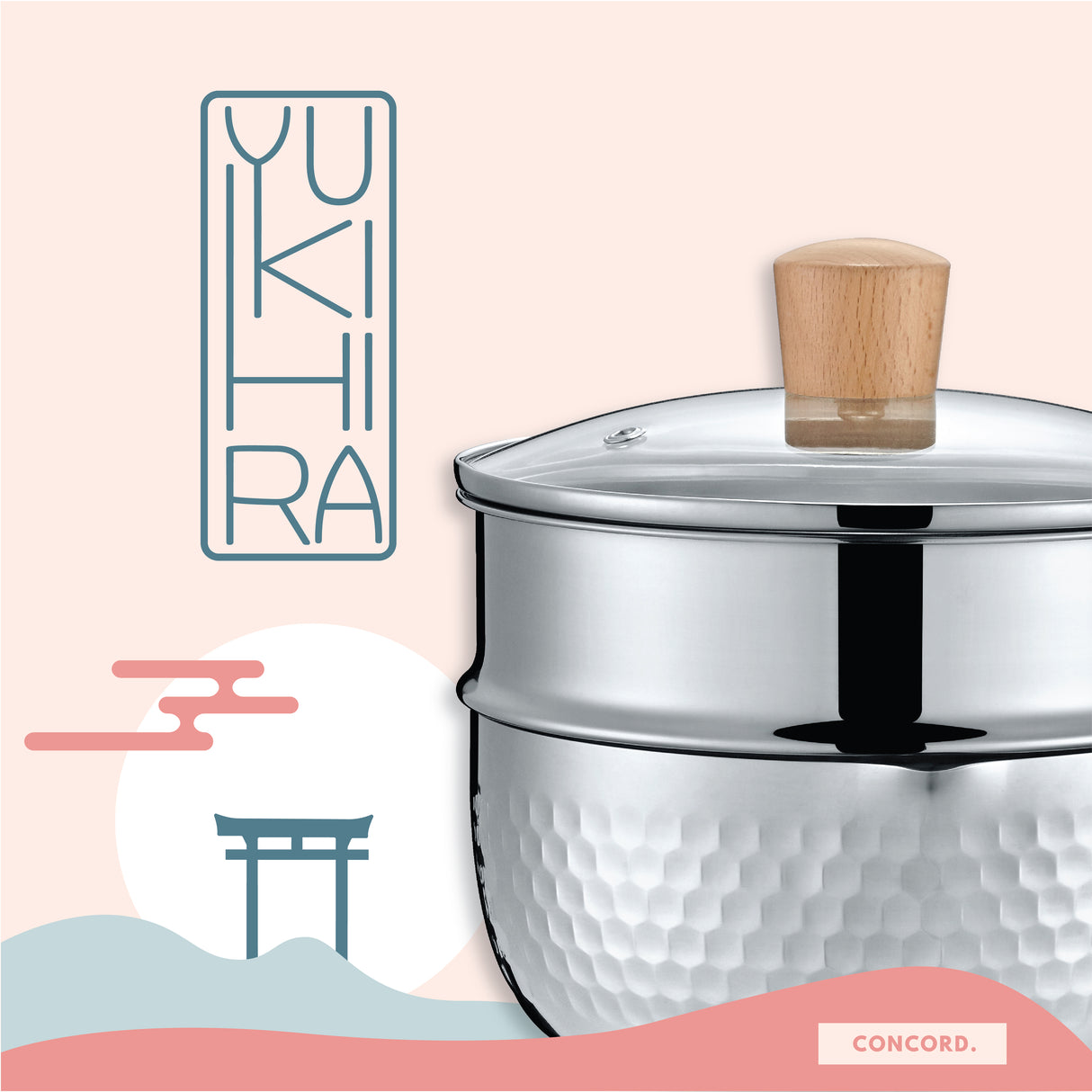 2 QT Yukihira Pan with Steamer