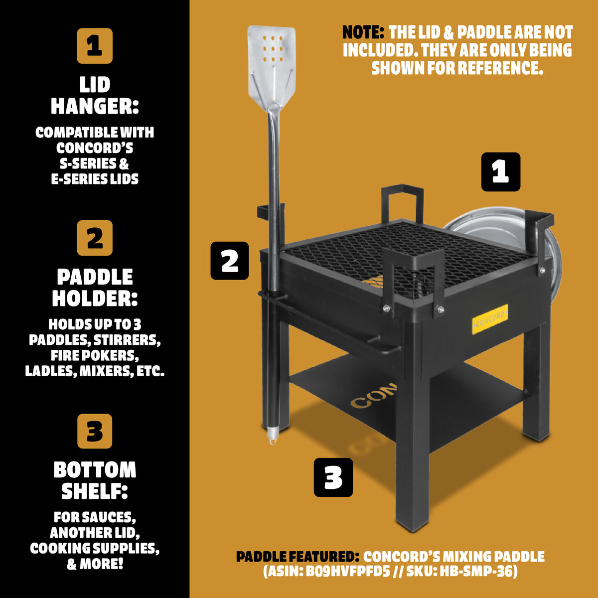 The Watson Multi-Use Outdoor Burner Station