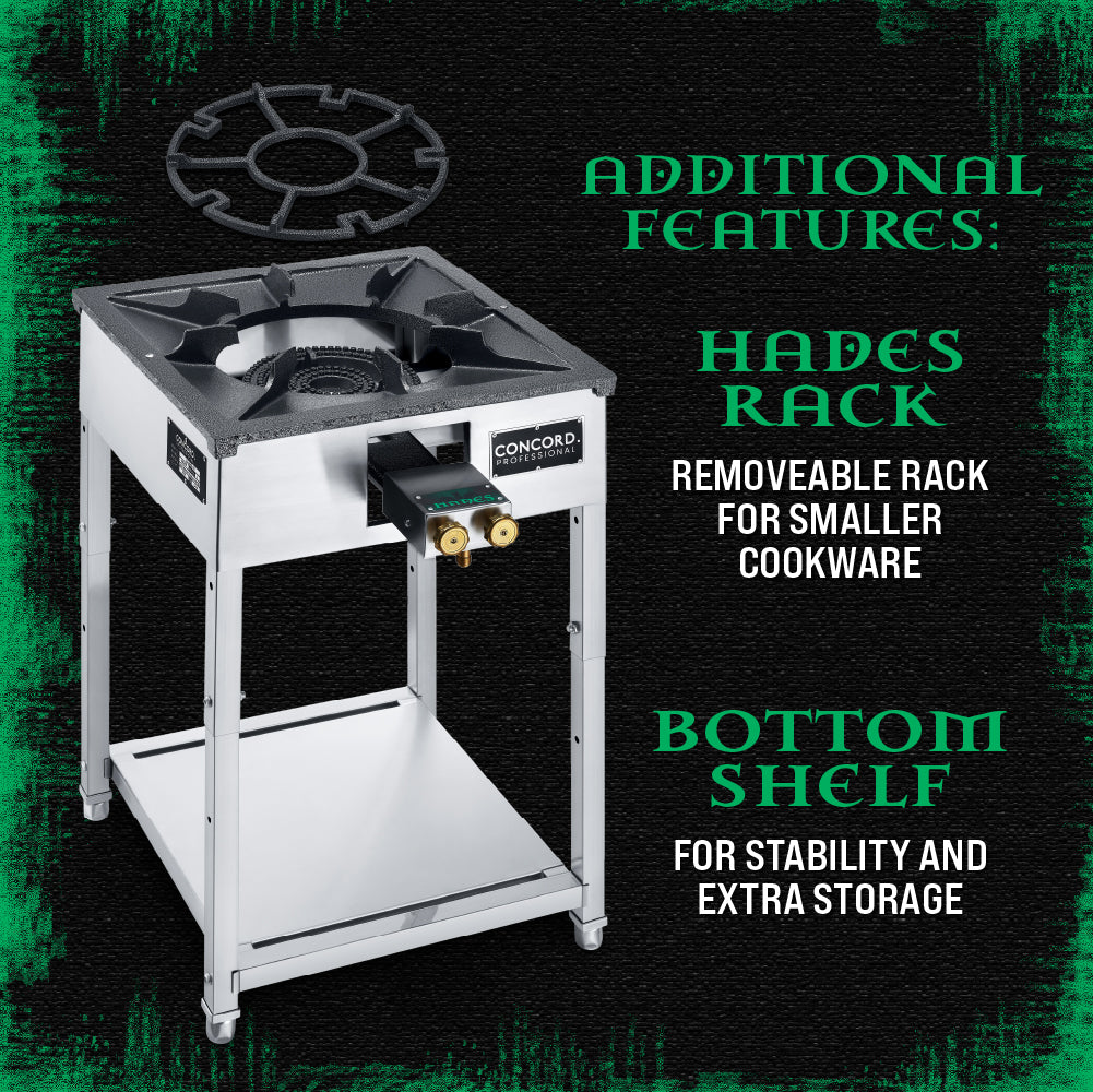 Hades Burner additional features information