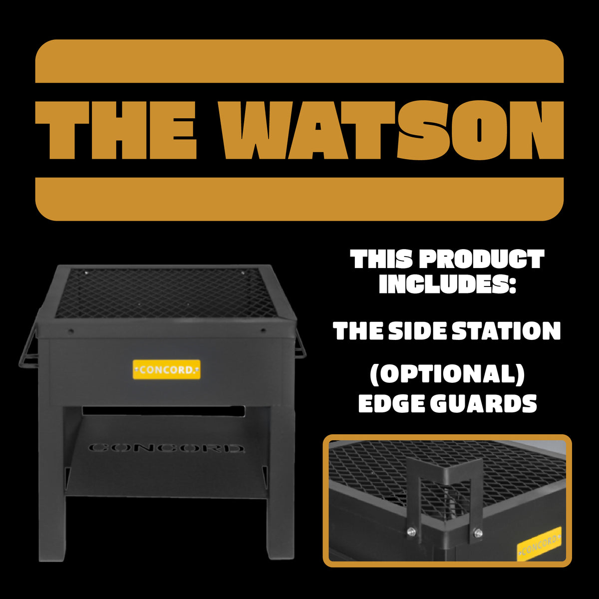 The Watson Multi-Use Outdoor Burner Station