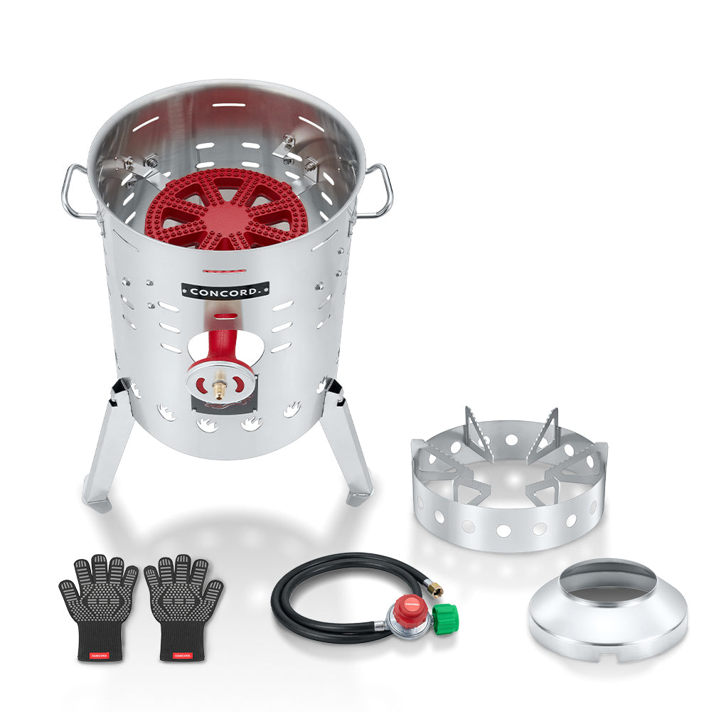 Stainless Steel El Grande Stove – Concord Cookware Inc