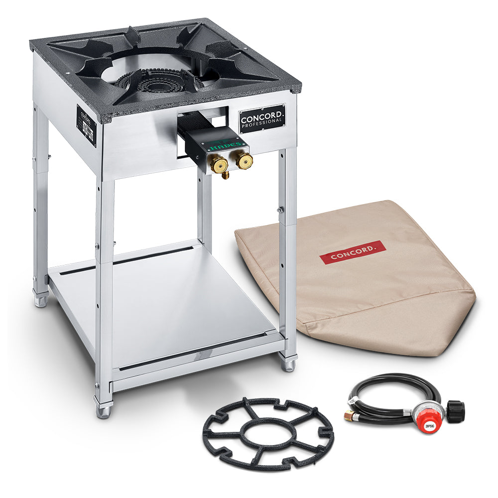 HADES Stainless Steel Commercial Stove – Concord Cookware Inc