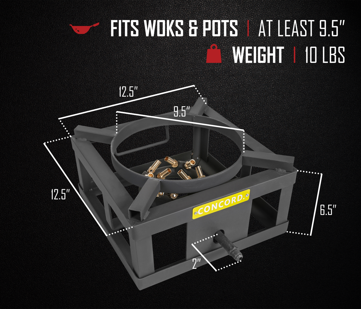 The Wok Block Burner & The Block Station Bundle – Concord Cookware Inc