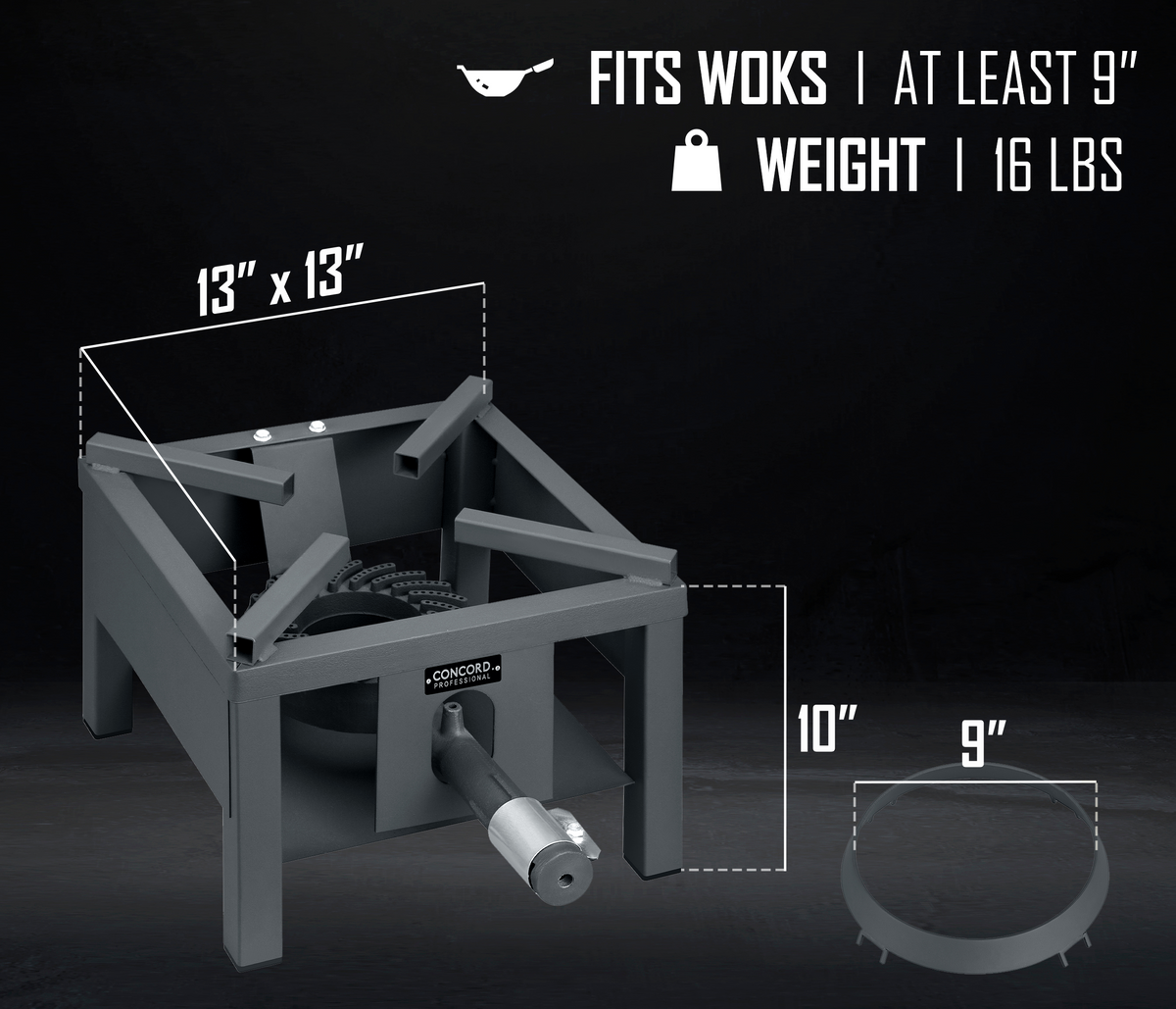 Stronghold Wok Burner (13