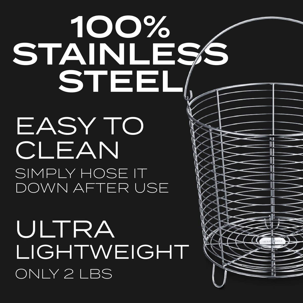Stainless Steel Turkey Frying Basket