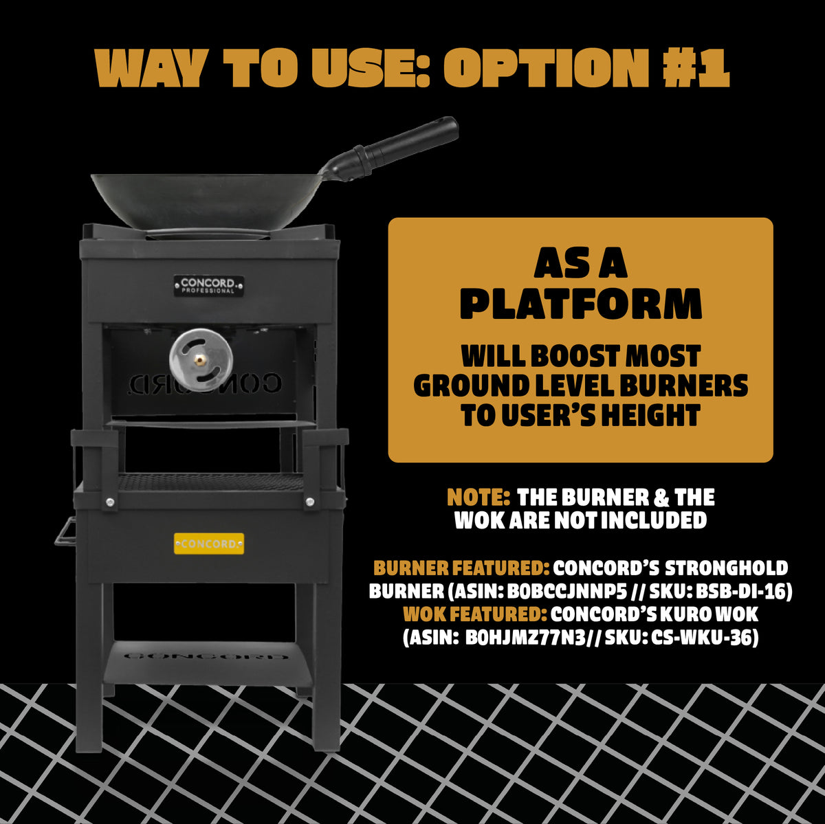 The Watson Multi-Use Outdoor Burner Station