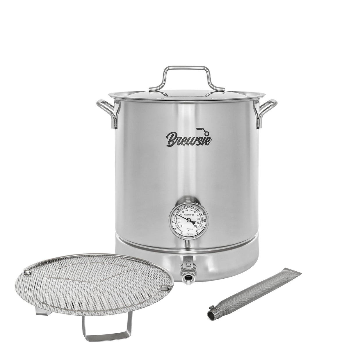 Bayou Classic 32-Quart Stainless Steel Stock Pot and Basket in the Cooking  Pots department at