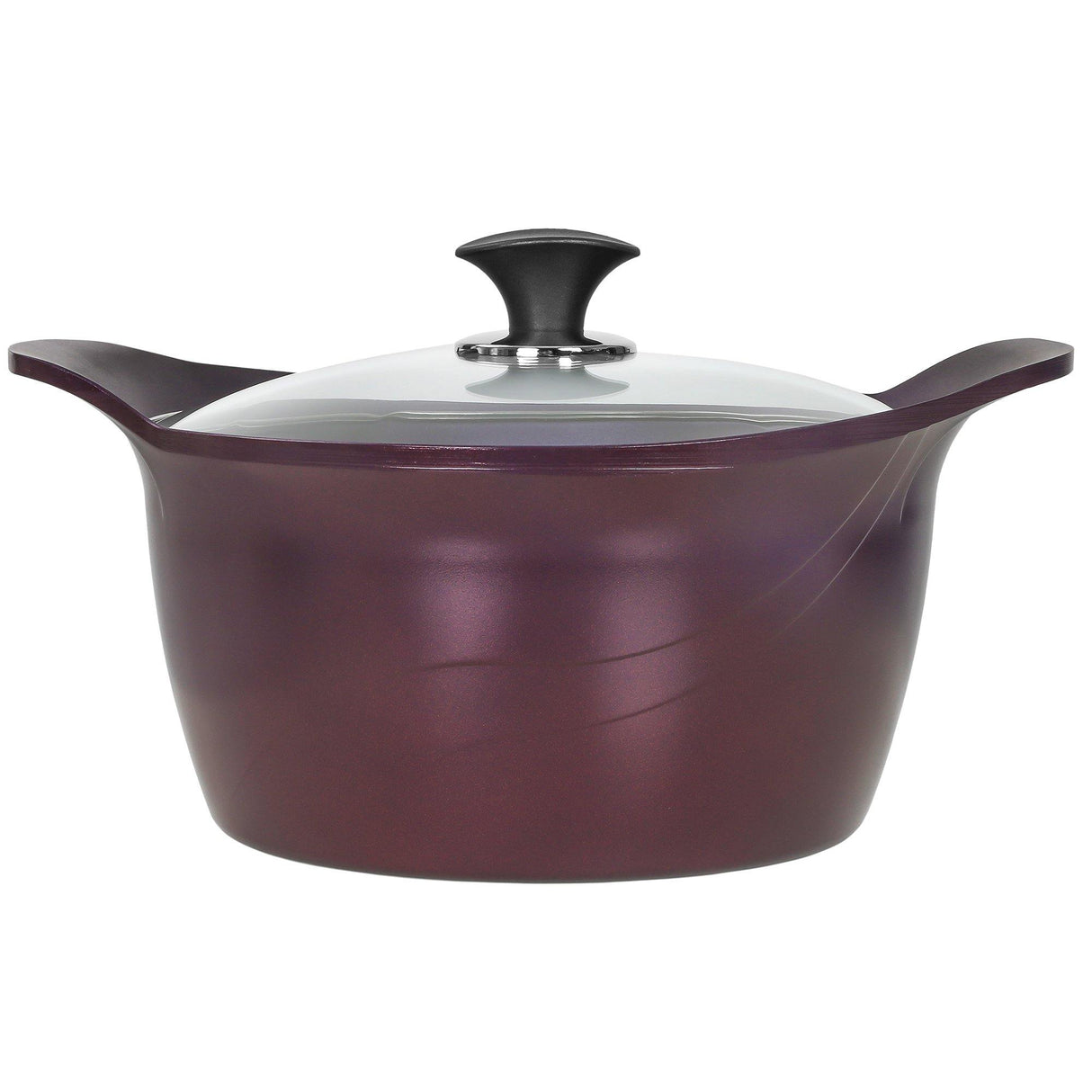 PurpleChef 7 Quart Nonstick Stock Pot w/ Lid. - Concord Cookware Inc