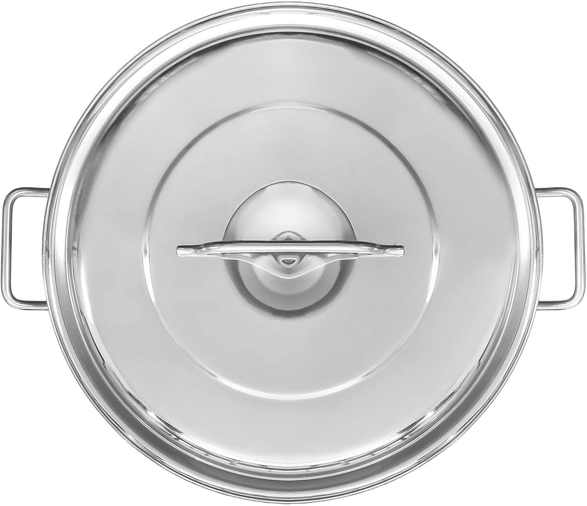 21/32/53/73/104 QT Stainless Steel Stockpot Lid Strainer Basket Soup S –  XtremepowerUS