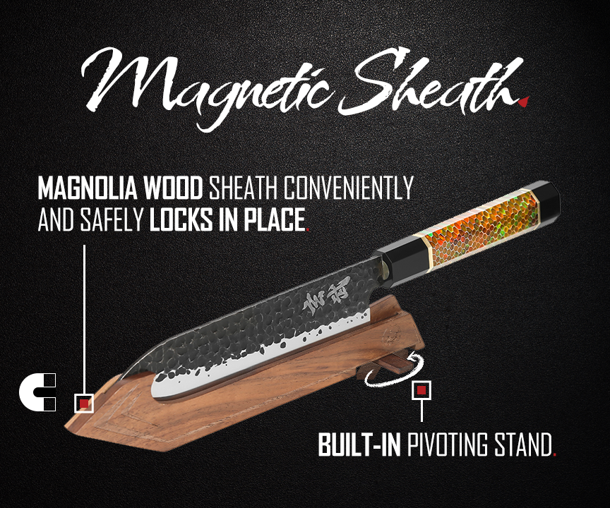Genbu Santoku Knife