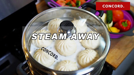 Cooking at Home: 30 CM Steamer Pot