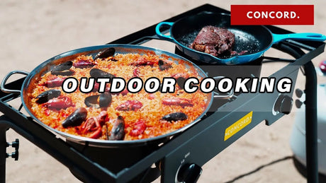Outdoor Cooking: Paella Pan