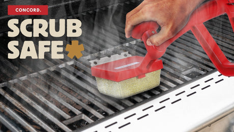 Meet the Scrub-Safe Grill Cleaning Tool!