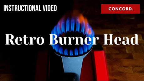 HOW TO: Retro Burner Head - Lighting & Flame Adjustment