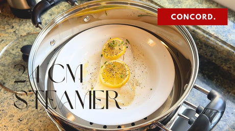 10" Stainless Steel 3 Tier Steamer
