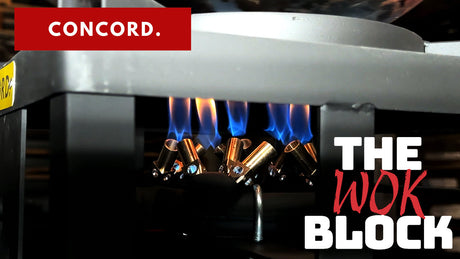 The WOK Block | Single Propane Outdoor Burner | 45,000 BTU