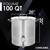 Stainless Steel Home Brew Kettle