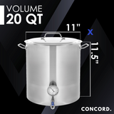 Stainless Steel Home Brew Kettle
