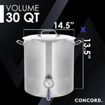 Stainless Steel Home Brew Kettle