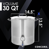 Stainless Steel Home Brew Kettle
