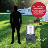 S-Series Insulated Stainless Steel Double Wall Stock Pot