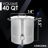 Stainless Steel Home Brew Kettle
