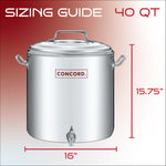 Stainless Steel S Series Insulated Double Wall Stock Pot