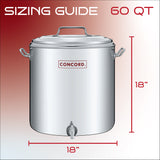 Stainless Steel S Series Insulated Double Wall Stock Pot