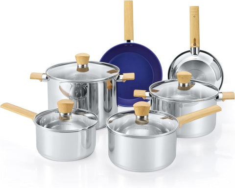 7 PCS Stainless Steel Cookware Set – Concord Cookware Inc