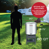 S-Series Insulated Stainless Steel Double Wall Stock Pot
