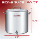 Stainless Steel S Series Insulated Double Wall Stock Pot