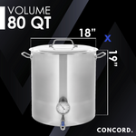Stainless Steel Home Brew Kettle