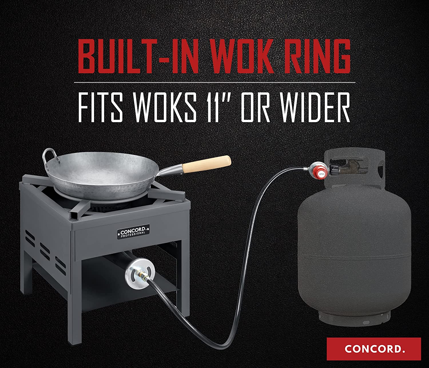 Stronghold Wok Burner (DROP IN WOK Edition) (16