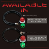4 ft Regulator Hose (0-30 PSI)