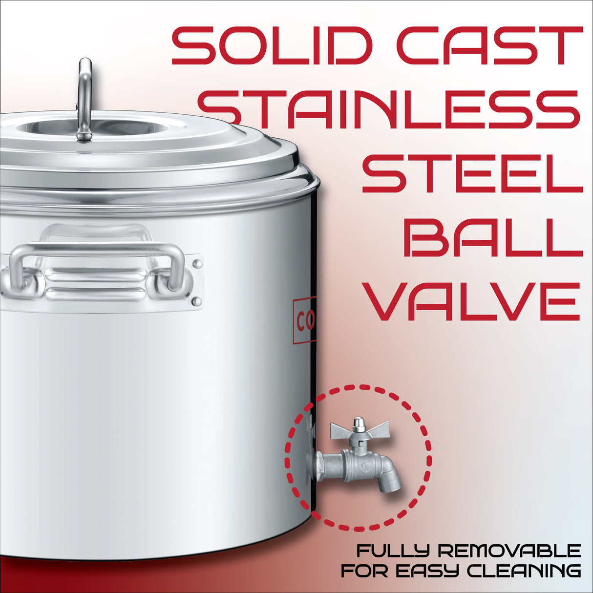 S-Series Insulated Stainless Steel Double Wall Stock Pot