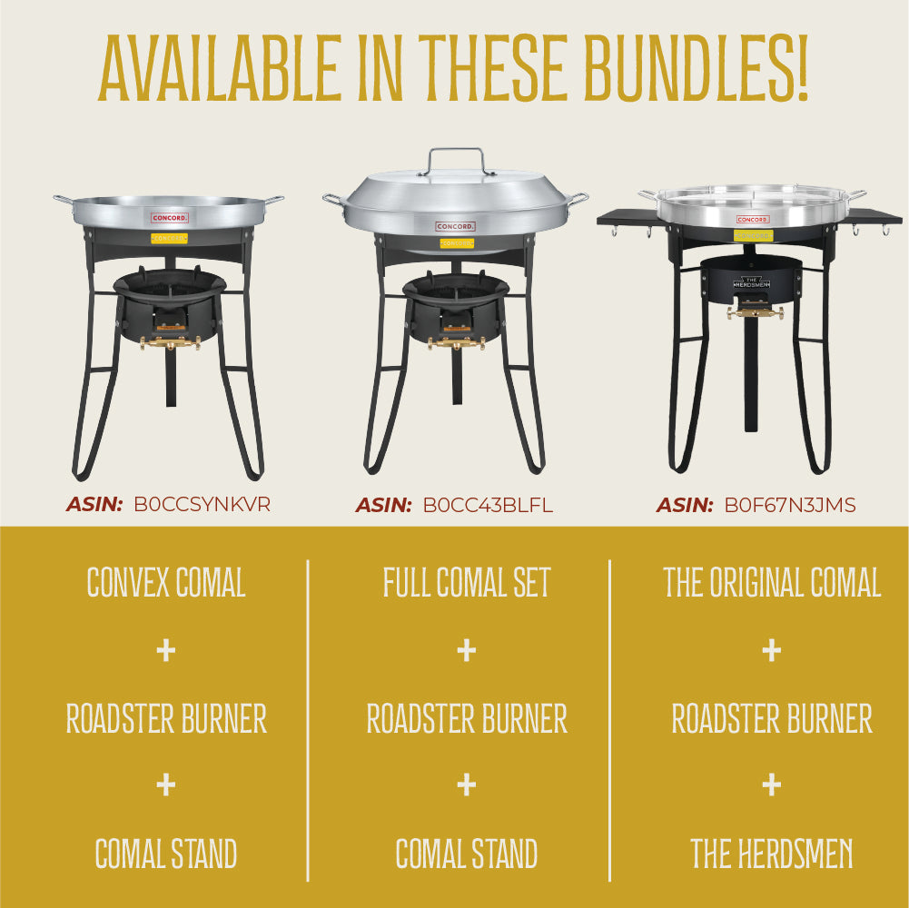 22" Stainless Steel Comal Cookware Set