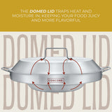 22" Stainless Steel Comal Cookware Set