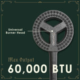 The Banjo Jr replacement burner head max BTU information