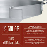 22" Stainless Steel The Original Comal