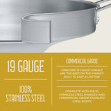 22" Stainless Steel Comal Cookware Set