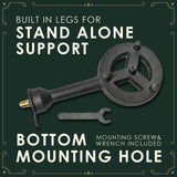 The Banjo Jr replacement burner head bottom mounting holes information