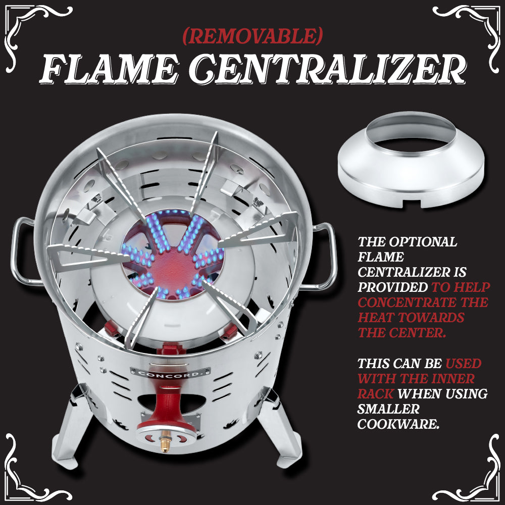 El Grande Stove + 3PCS Full Comal Set Bundle