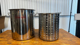Sold As-Is: E-Series Stock Pot with Basket (42QT) - Damaged