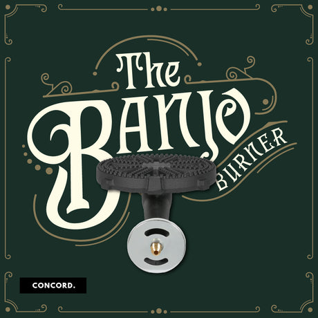 Concord Banjo Burner replacement head with name