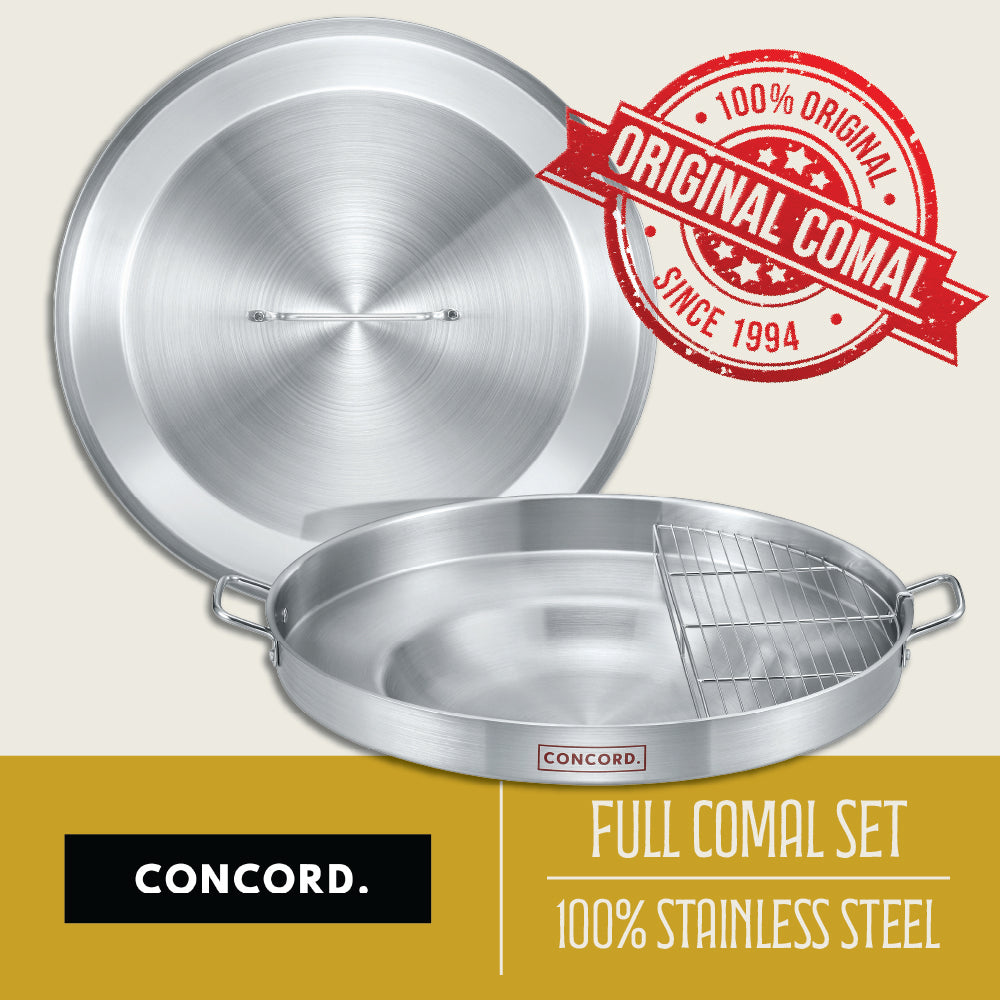 22" Stainless Steel Comal Cookware Set